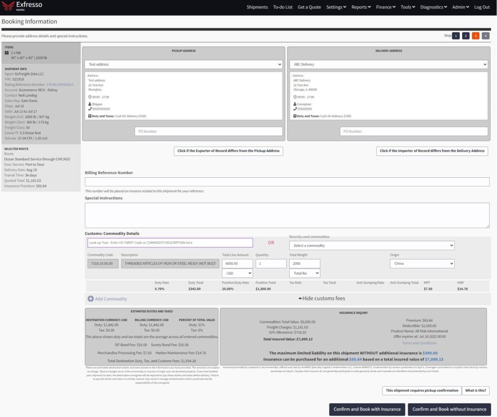 Duty and tax calculator (002)