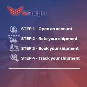 Easy to ship with ExFreight