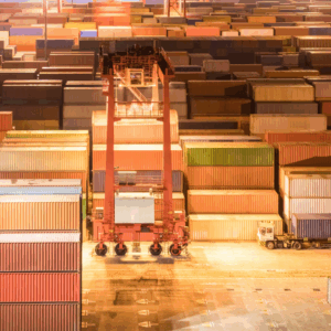 And freight forwarders who connect both sides and optimize the system in between