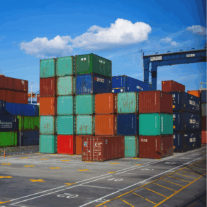 Ocean freight cargo refers to the transportation of goods by sea, typically in standardized containers.